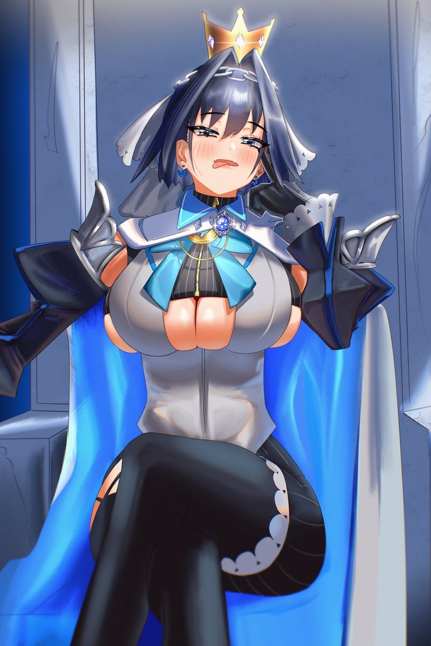 ouro kronii (hololive and 2 more) drawn by itszenvy
