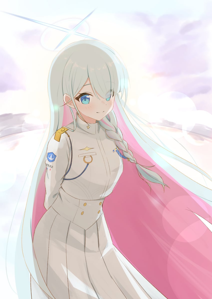general student council president (blue archive) drawn by magna_art