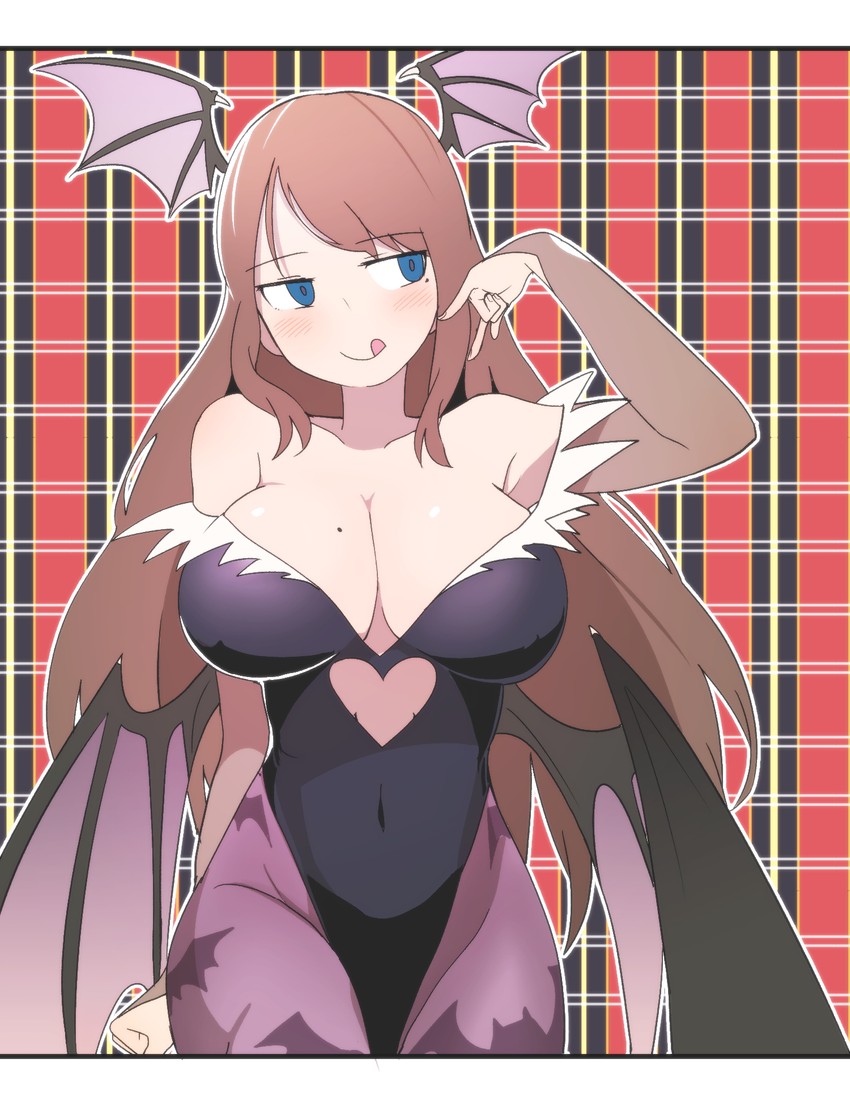 morrigan aensland and mrs. yun mi-jeong (darkstalkers and 1 more) drawn by luke_(dydansgur)