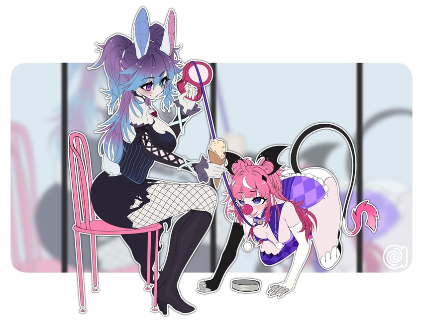 camila and cottontail (indie virtual youtuber)