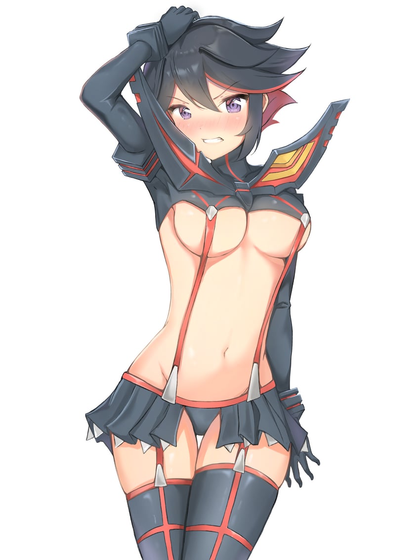 matoi ryuuko and senketsu (kill la kill) drawn by eru_(aeeu2243)