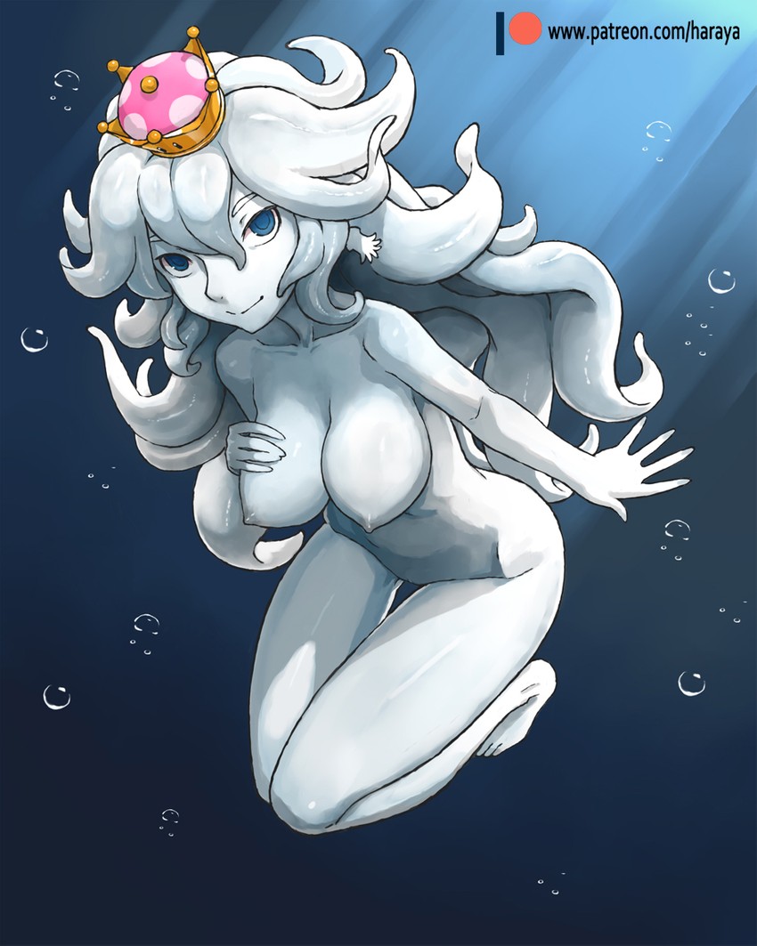 blooper and bloopette (mario and 1 more) drawn by haraya_manawari