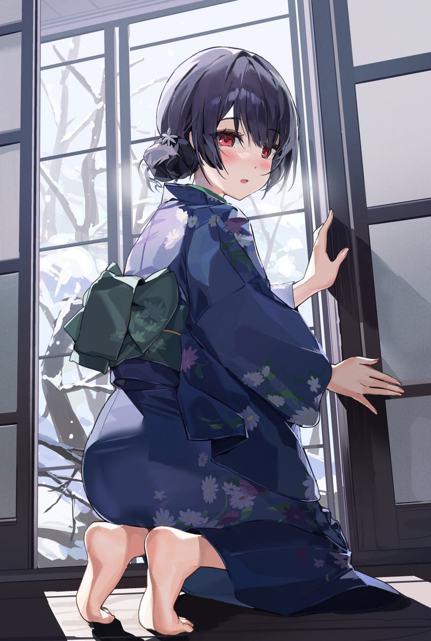 morino rinze (idolmaster and 1 more) drawn by mo:oku