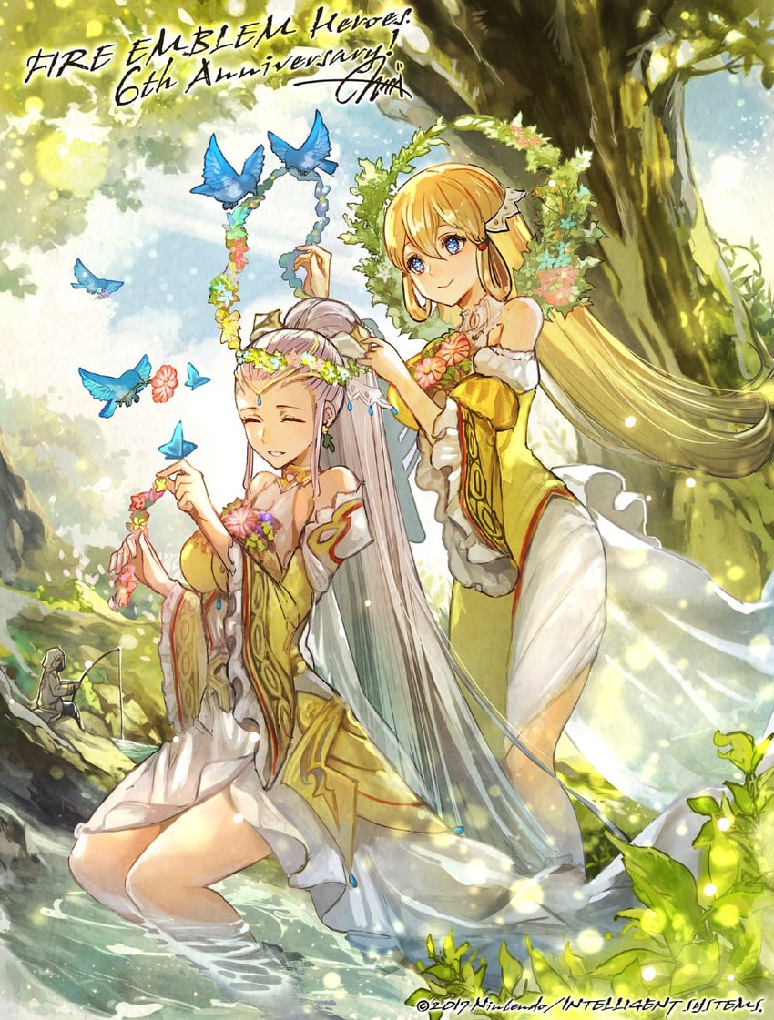 kiran, eir, and ymir (fire emblem and 1 more) drawn by nijihayashi
