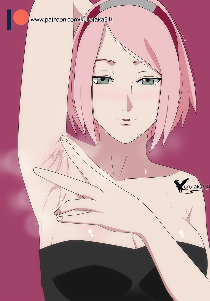 haruno sakura (naruto) drawn by agung911