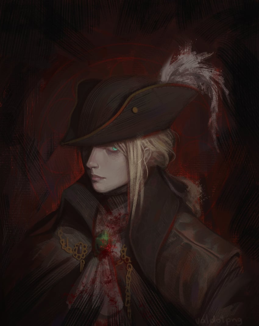 lady maria of the astral clocktower (bloodborne) drawn by valdotpng