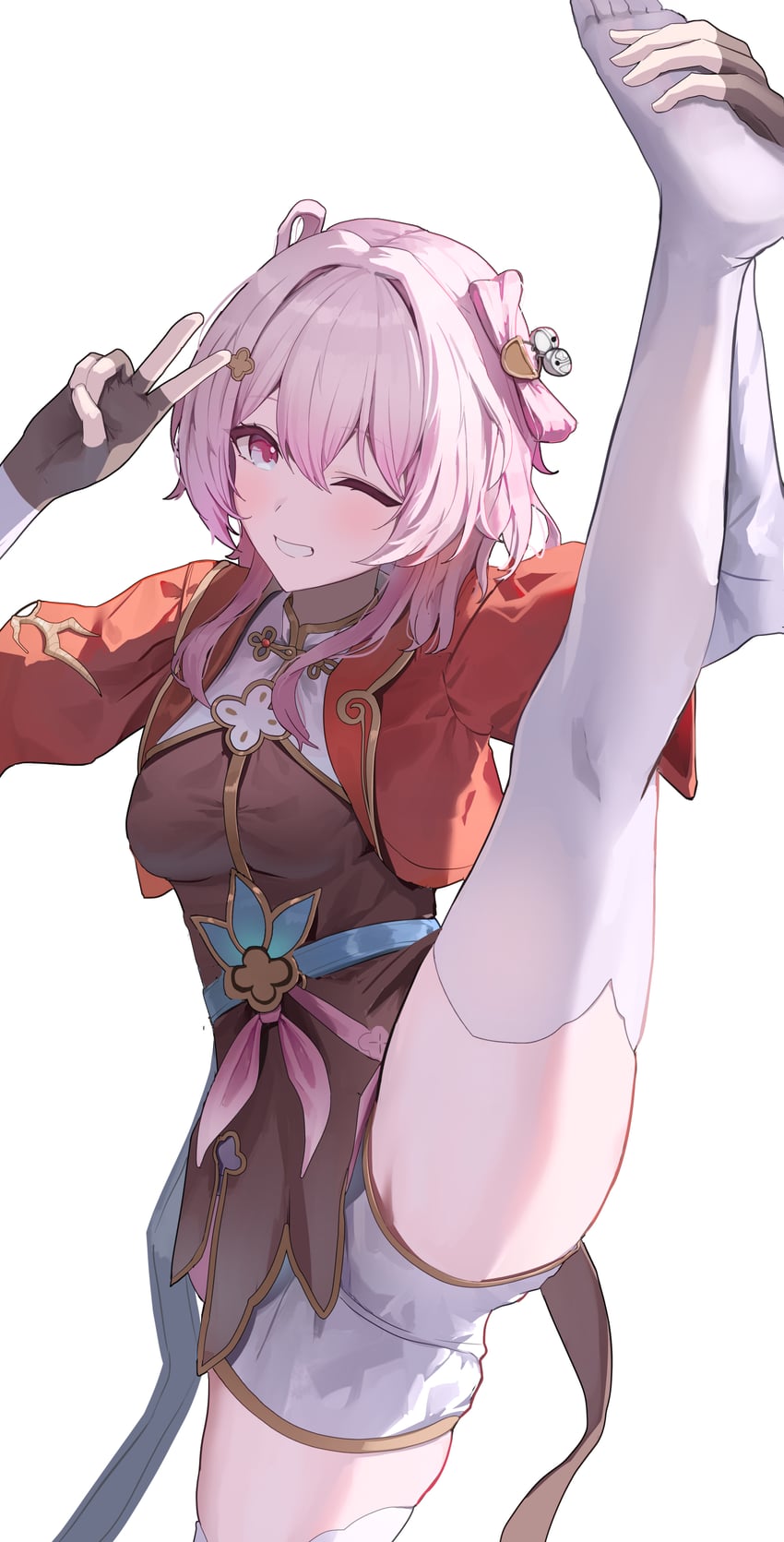 march 7th (honkai and 1 more) drawn by guree_(haiiro)