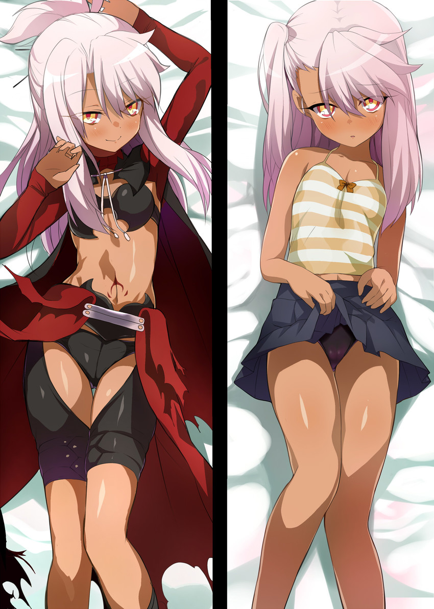 chloe von einzbern (fate and 1 more) drawn by shimejinameko