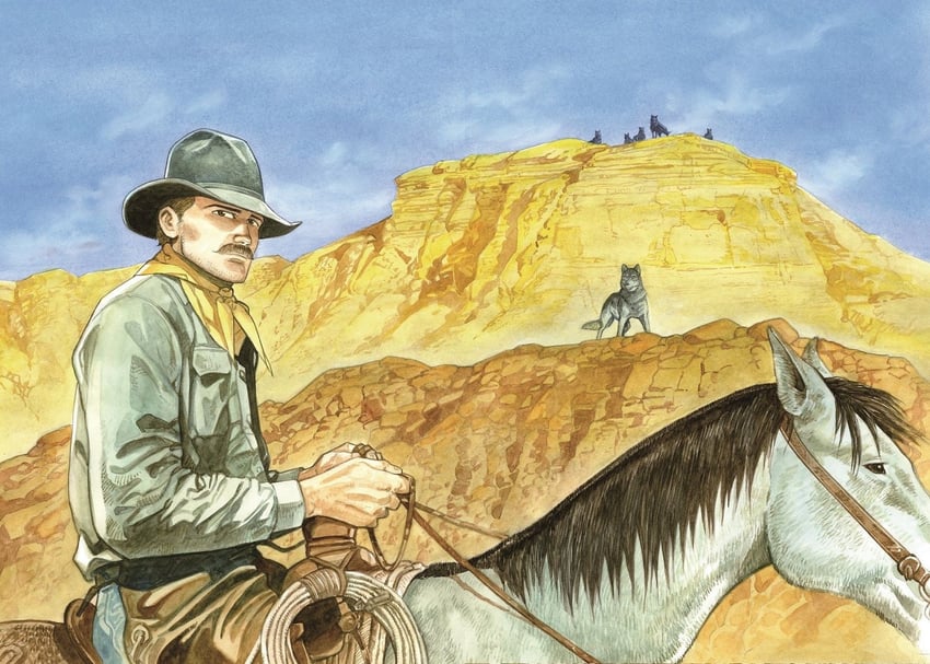 ernest thompson seton (seton) drawn by taniguchi_jiro