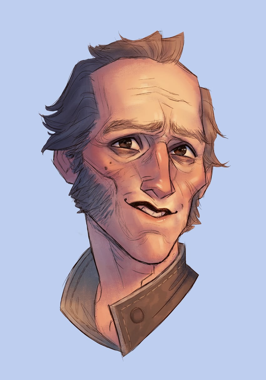 emiel regis (the witcher and 1 more) drawn by kromanjoma
