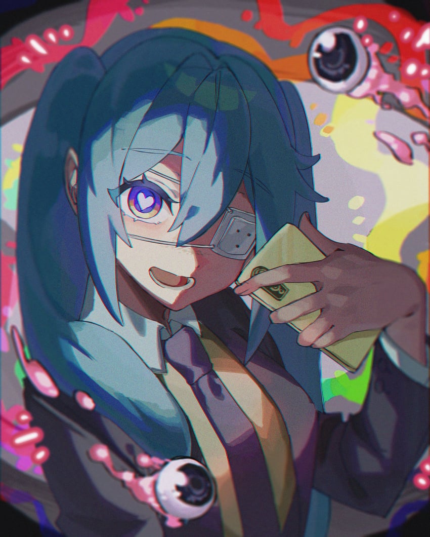 hatsune miku (vocaloid and 1 more) drawn by 46_coffee