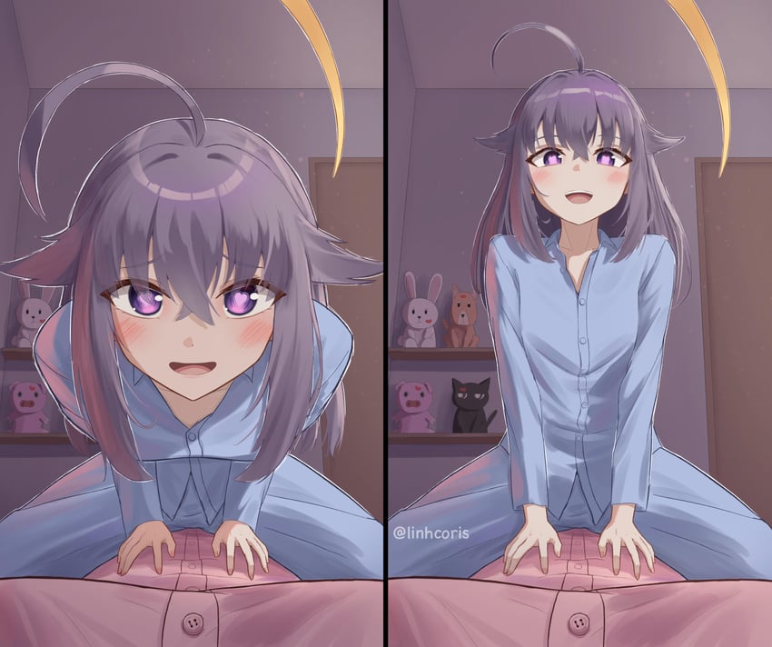 koshi torako and koshi anko (tokidoki bosotto roshia-go de dereru tonari no alya-san and 1 more) drawn by linhcoris