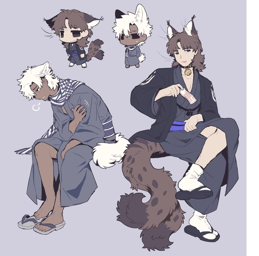 kotomine kirei, emiya kiritsugu, and grigori rasputin (fate and 1 more) drawn by monster_771