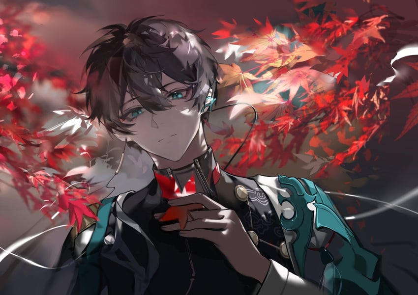 dan heng (honkai and 1 more) drawn by zhishi_yuyuanqiu