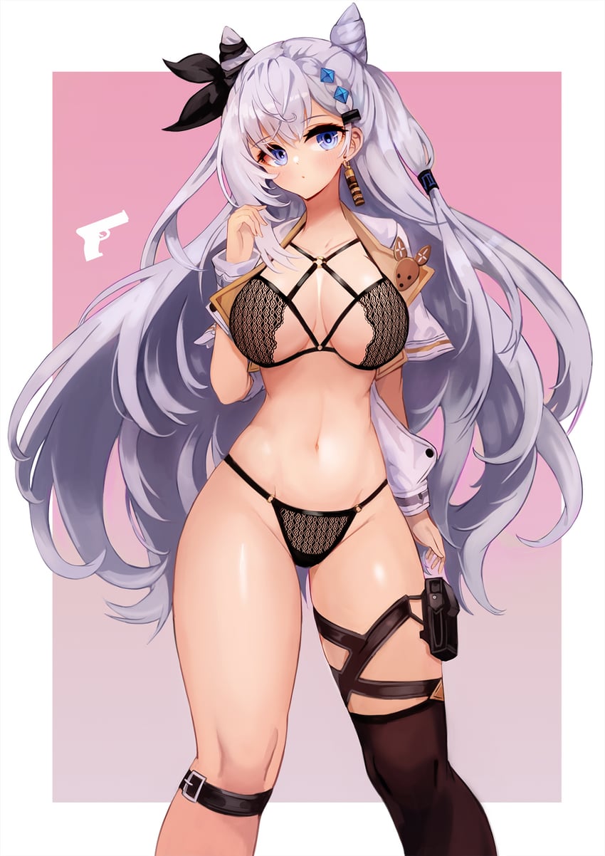 vestia zeta (hololive and 1 more) drawn by notte