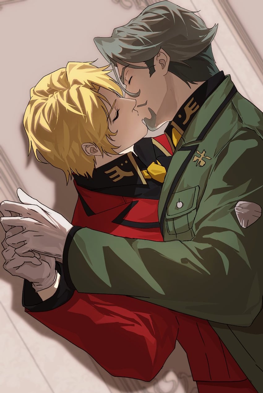 char aznable and challia bull (gundam and 1 more) drawn by zerozany