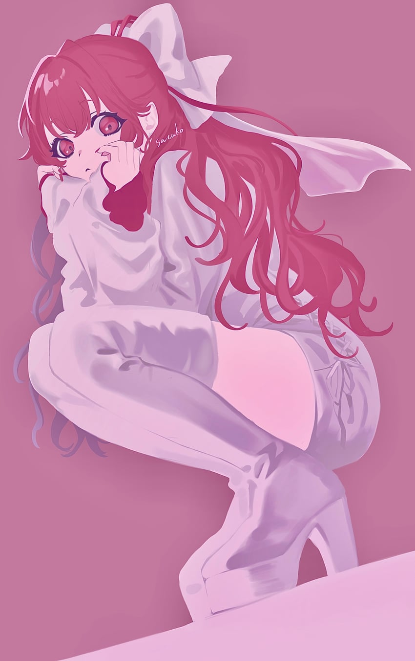 momoi airi (project sekai and 1 more) drawn by sa_tsuko