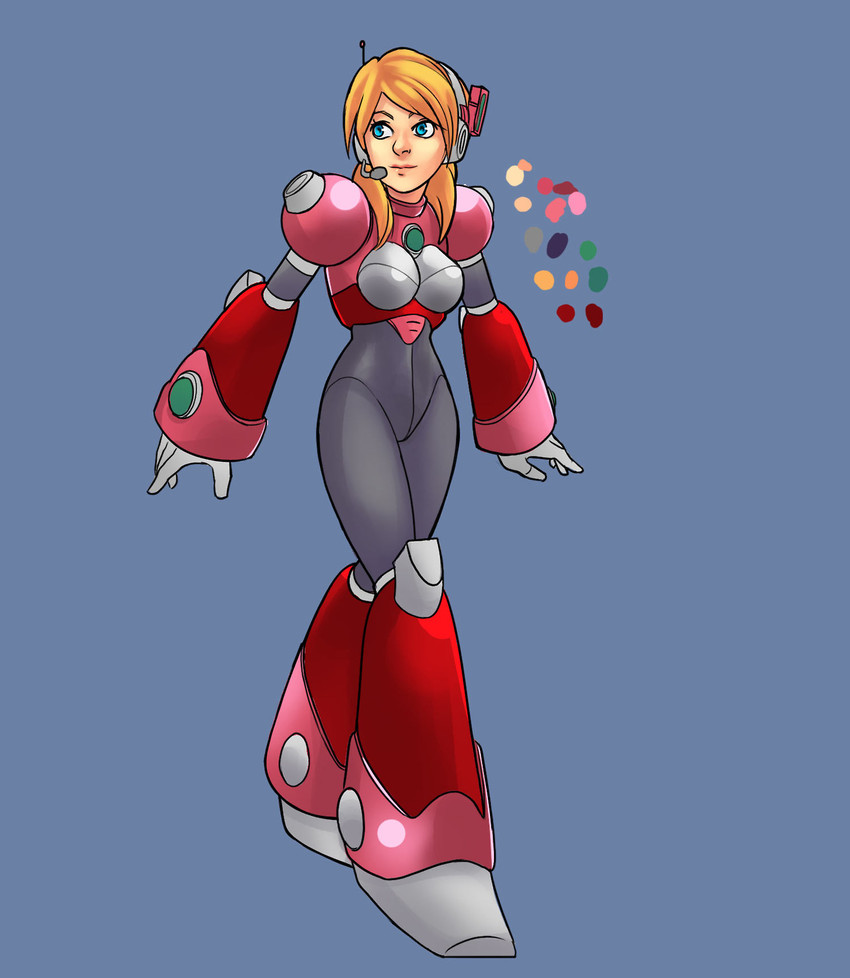 alia (mega man and 1 more) drawn by greenmarine