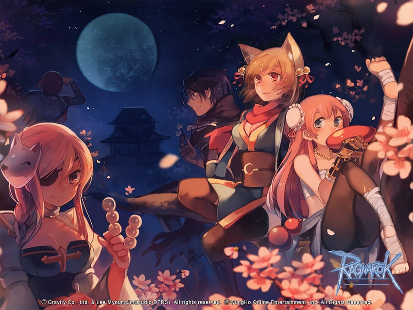 arch bishop, assassin cross, sura, shadow chaser, and ninja (ragnarok online) drawn by rororoko