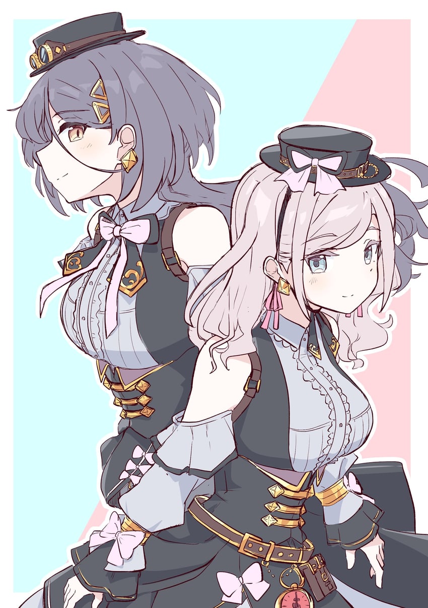 ceras yanagida lilienfeld and katsuragi izumi (love live! and 1 more) drawn by sio_pasta