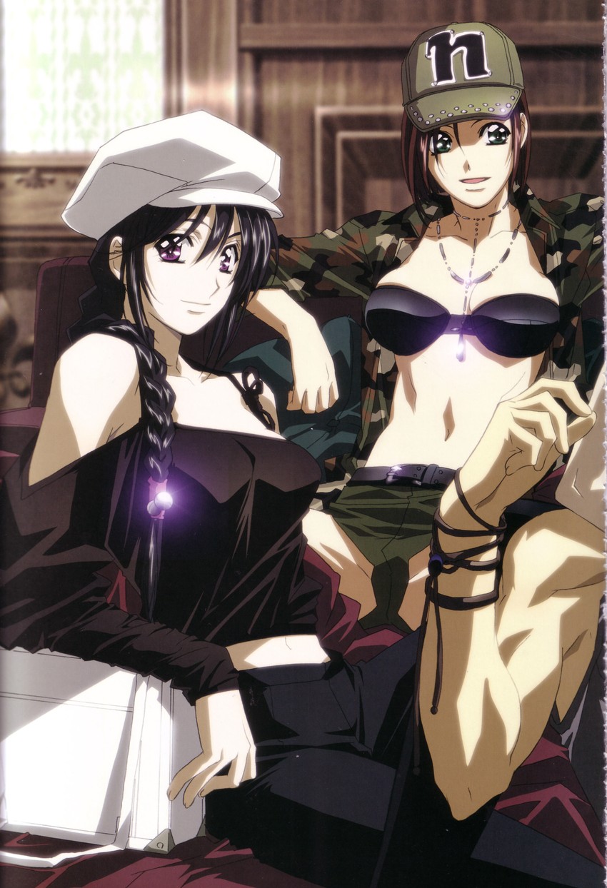 tsujimoto natsumi and kobayakawa miyuki (taiho shichauzo) drawn by nakajima_atsuko