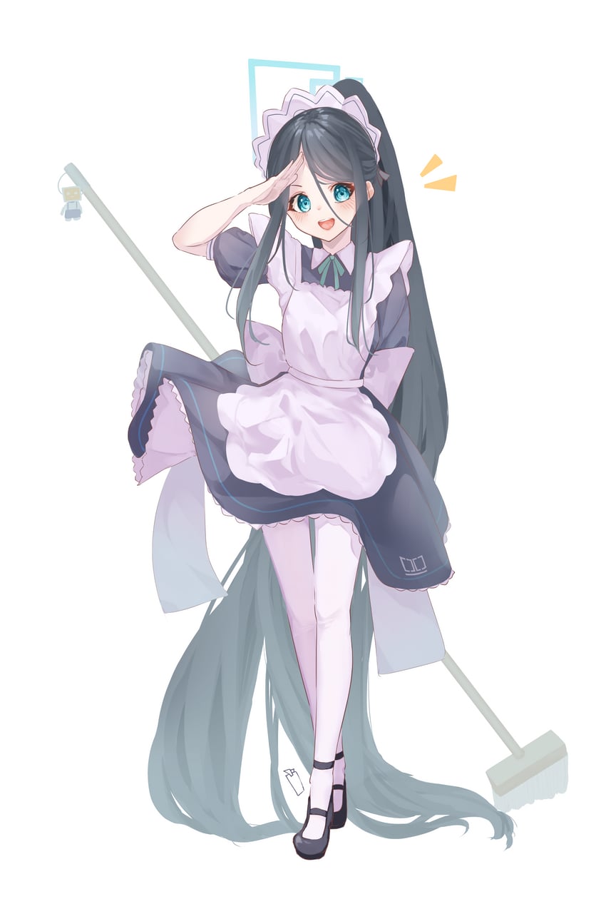 aris (blue archive) drawn by tachibana_shiori_(suica_112)