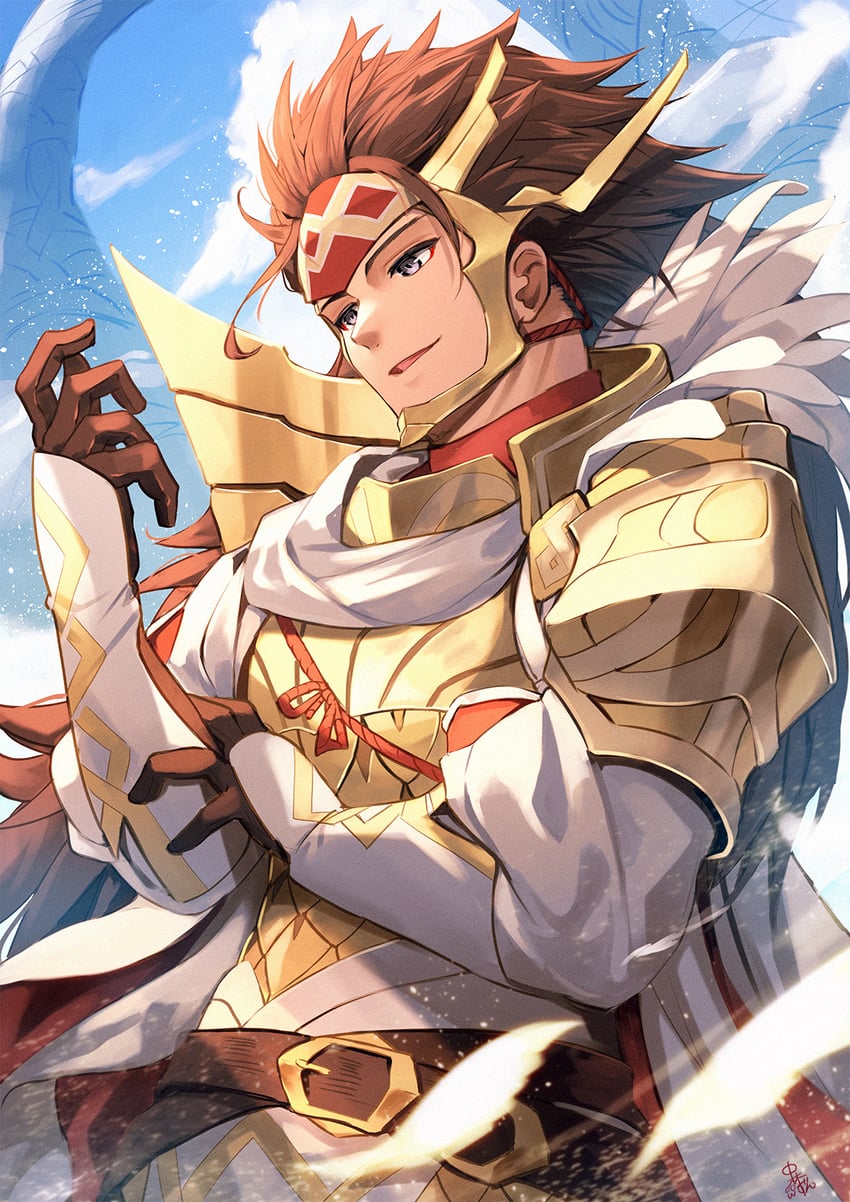ryoma (fire emblem and 2 more) drawn by nakabayashi_zun