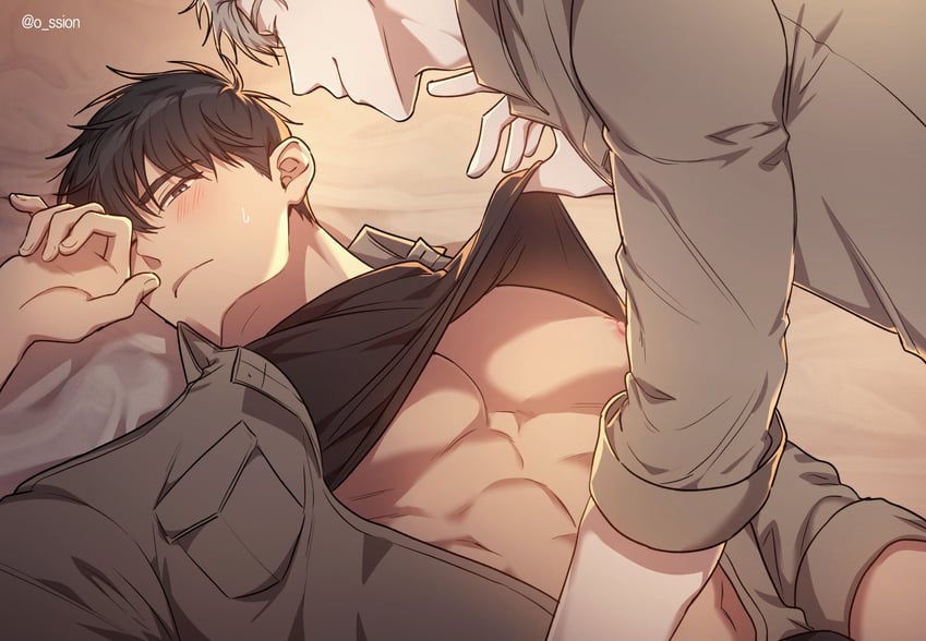 jeong taeui and ilay riegrow (passion) drawn by o_ssion