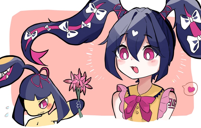 hatsune miku and mawile (pokemon and 3 more) drawn by utrs2348