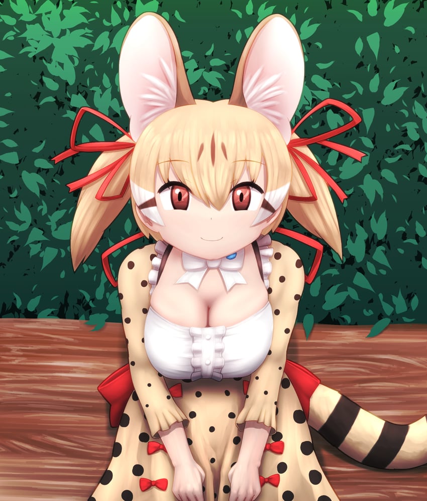 large-spotted genet (kemono friends and 1 more) drawn by rest_in_muni
