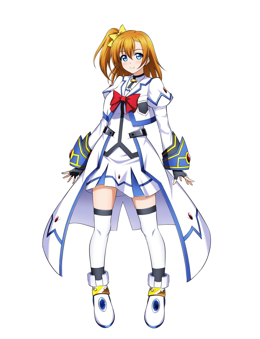 takamachi nanoha and kosaka honoka (love live! and 3 more) drawn by oshimaru026
