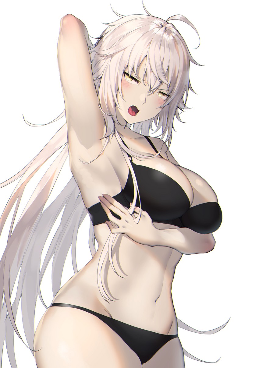 jeanne d'arc alter (fate and 1 more) drawn by itohana