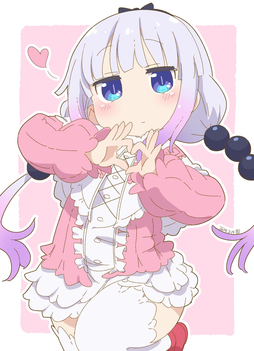 kanna kamui (kobayashi-san chi no maidragon) drawn by tabayan_jigokuhen