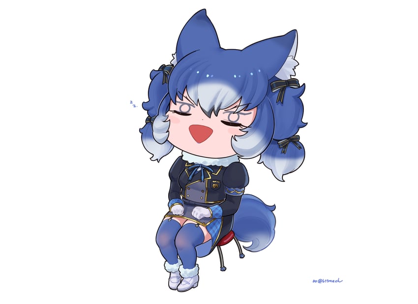dire wolf (kemono friends and 1 more) drawn by beleven