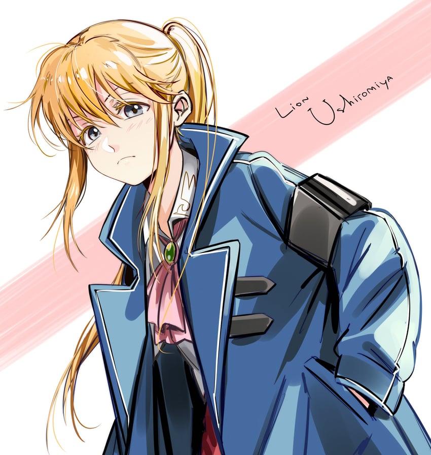 ushiromiya lion and willard h. wright (umineko no naku koro ni) drawn by uneasywolf