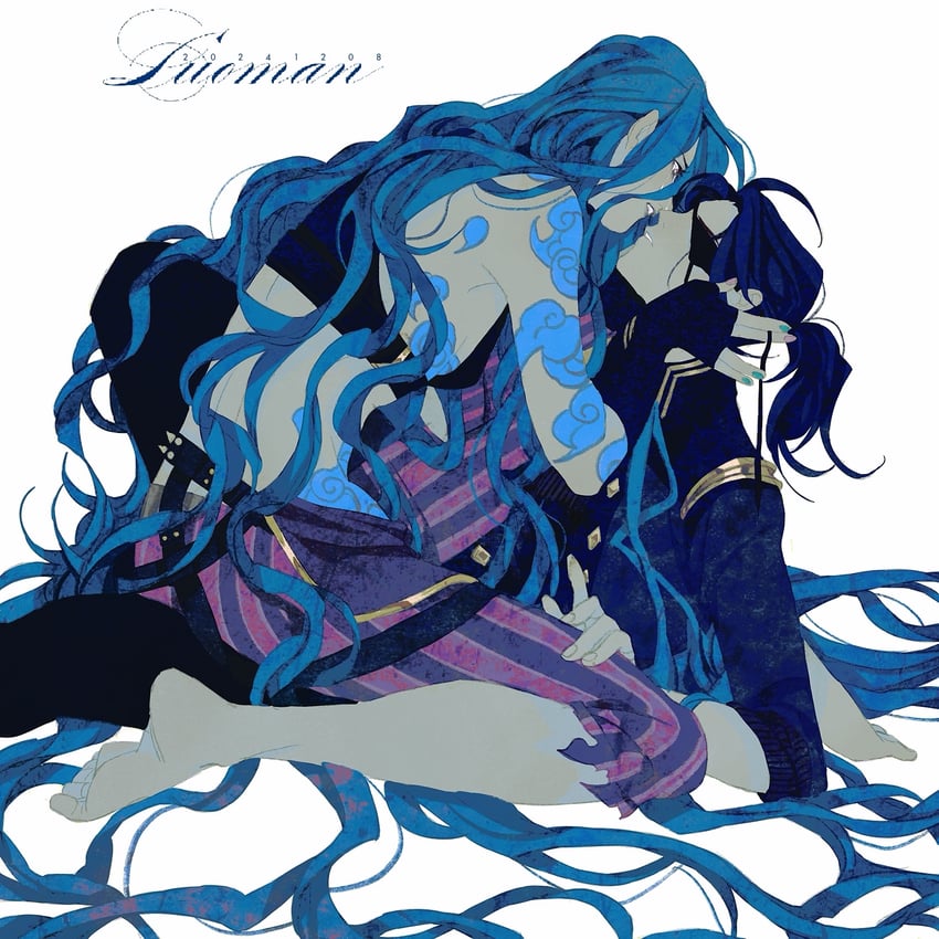 jinx, caitlyn, arcane jinx, and arcane caitlyn (league of legends and 1 more) drawn by luoman19921