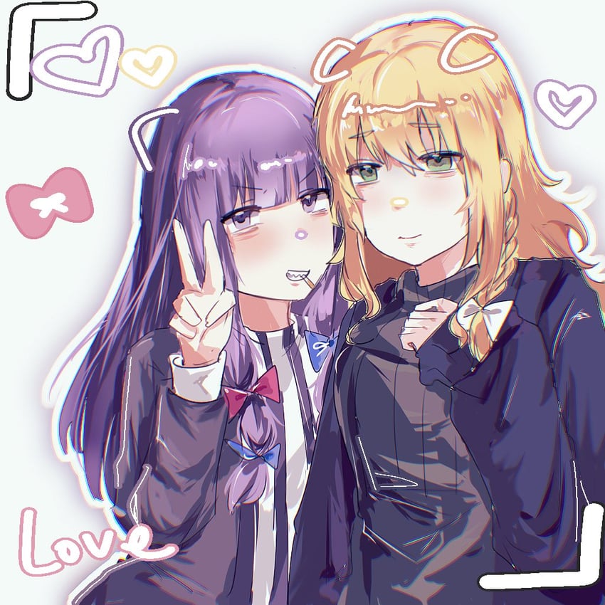 kirisame marisa, patchouli knowledge, mars, and taisa (touhou and 1 more) drawn by axxyu