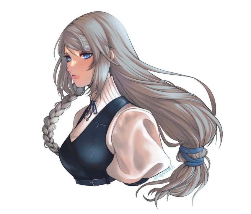 jill warrick (final fantasy and 1 more) drawn by kayasketch
