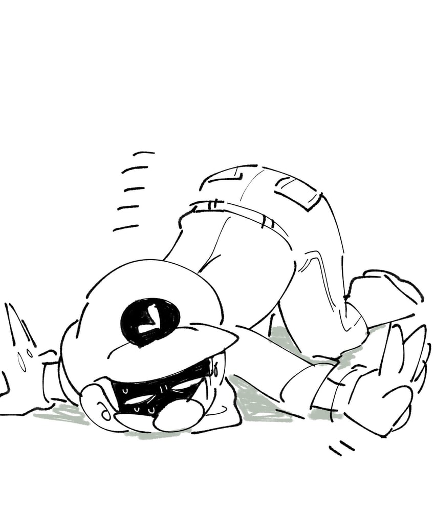 luigi and mr. l (mario and 2 more) drawn by mimimi_(mimimim9999)
