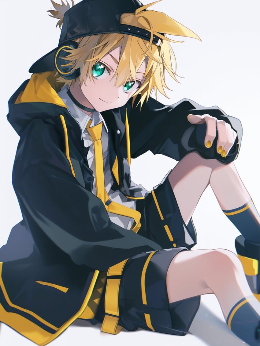 kagamine len (vocaloid and 1 more) drawn by natsuta17053