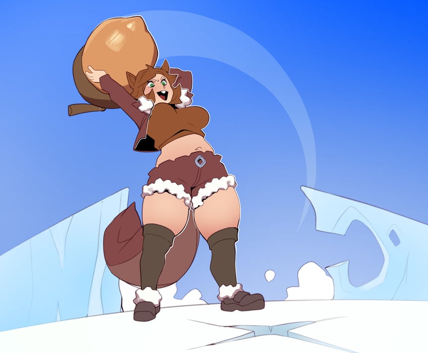 squirrel girl (marvel and 2 more) drawn by combos_&_doodles