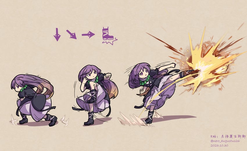 hijiri byakuren and ryu (touhou and 2 more) drawn by nero_augustus