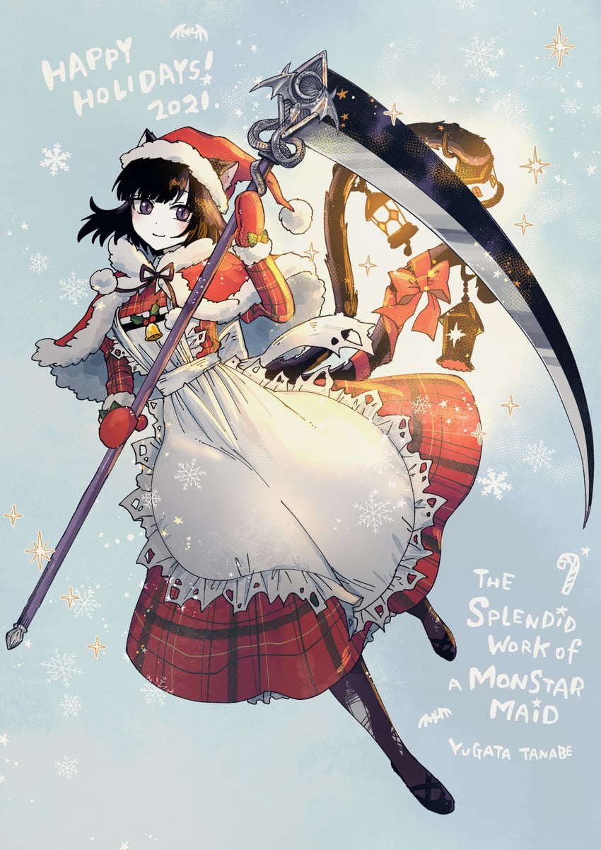 sumire (kaibutsu maid no kareinaru oshigoto) drawn by hgr_(higure)