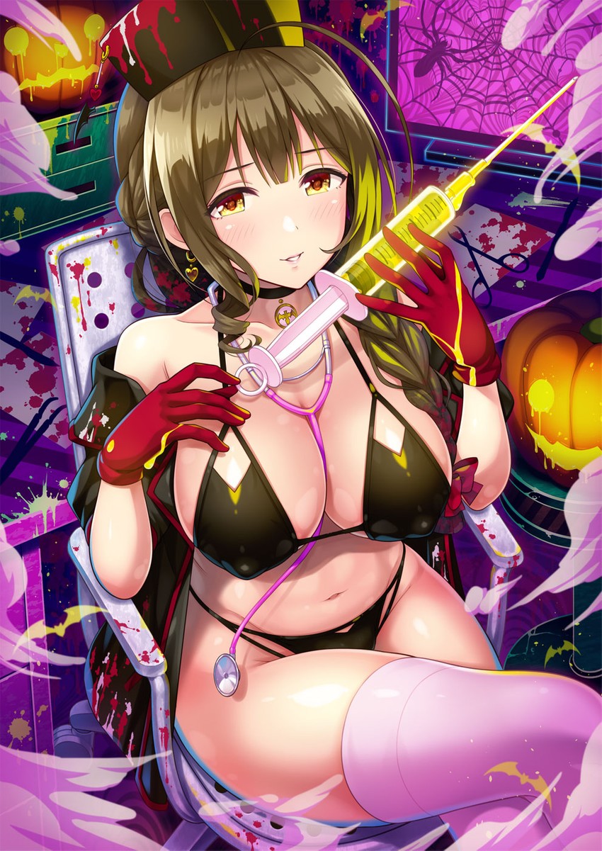 kuwayama chiyuki (idolmaster and 1 more) drawn by urabi_(tomatohouse)