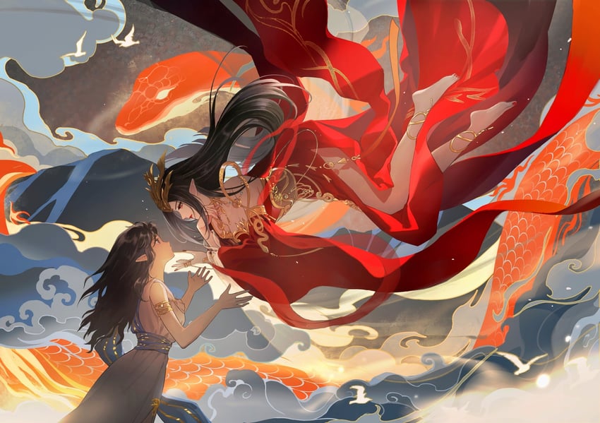 cai lin (doupo cangqiong) drawn by loli_bushi