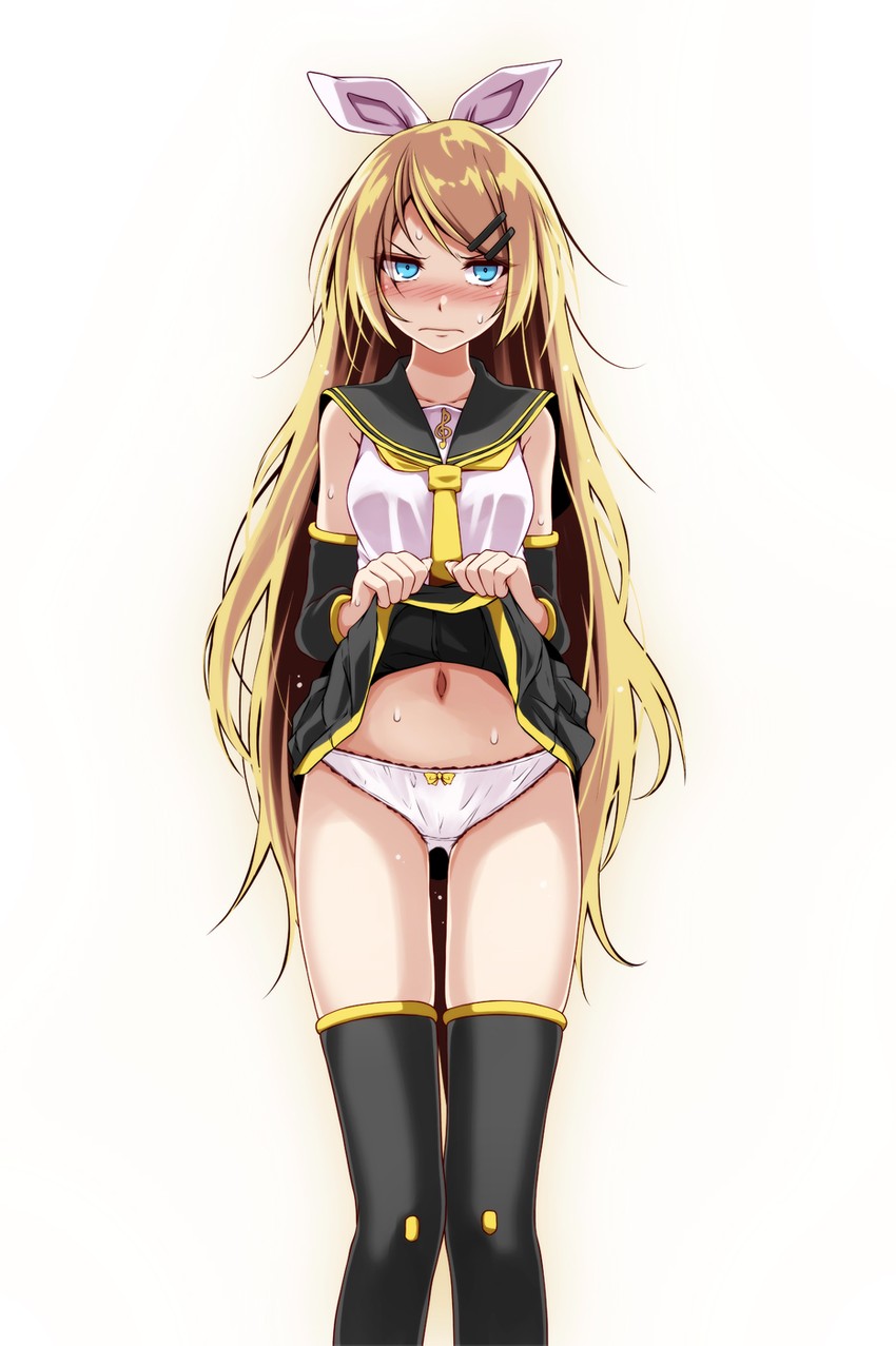 kagamine rin (vocaloid and 1 more) drawn by tsukishiro_saika
