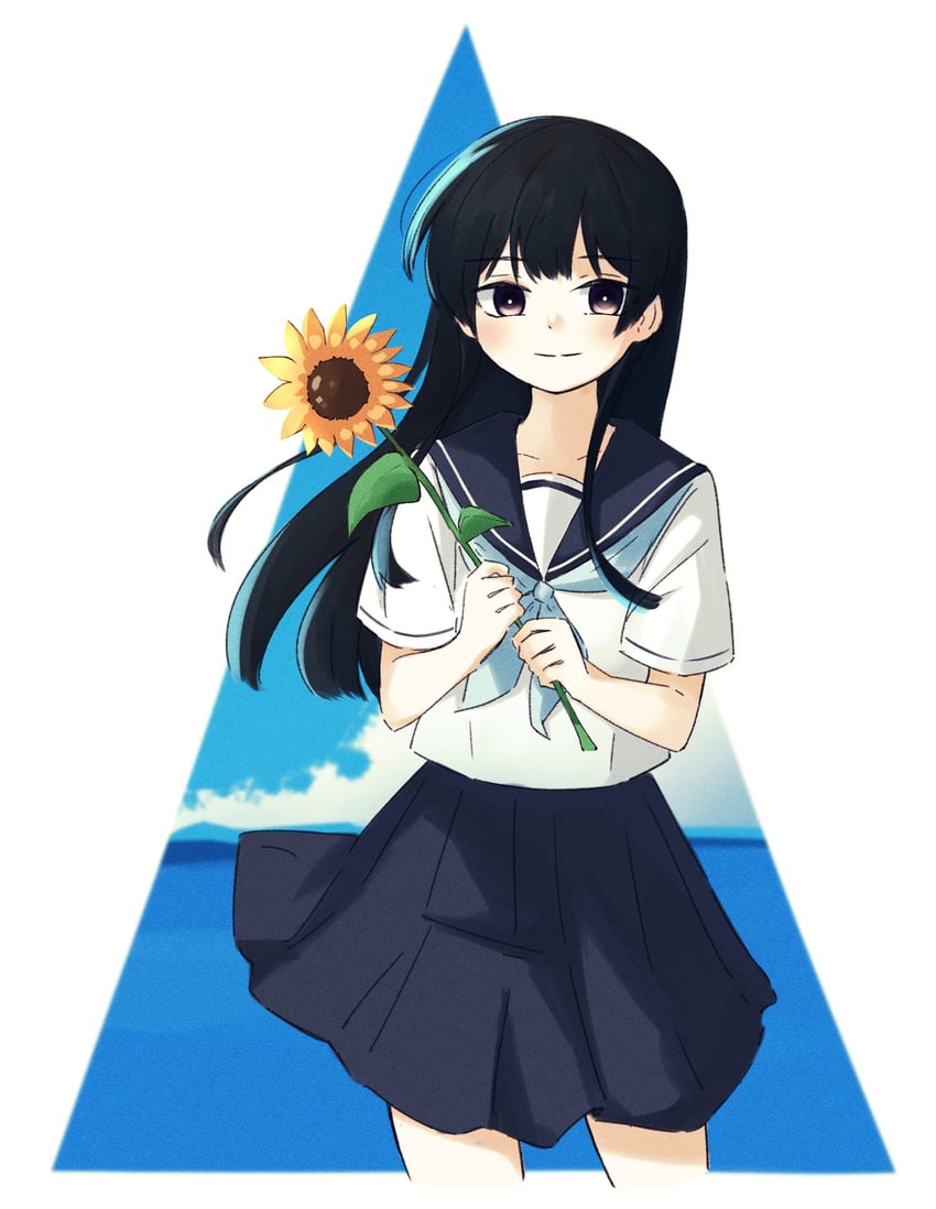 hanashiro anzu (natsu e no tunnel sayonara no deguchi) drawn by pix3dayo