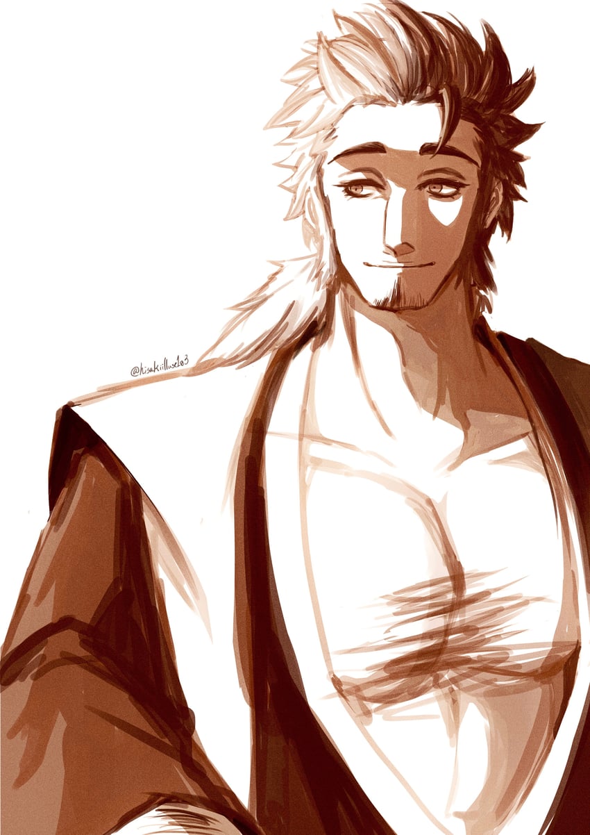 obana danjirou (bleach and 1 more) drawn by hisakiillust103