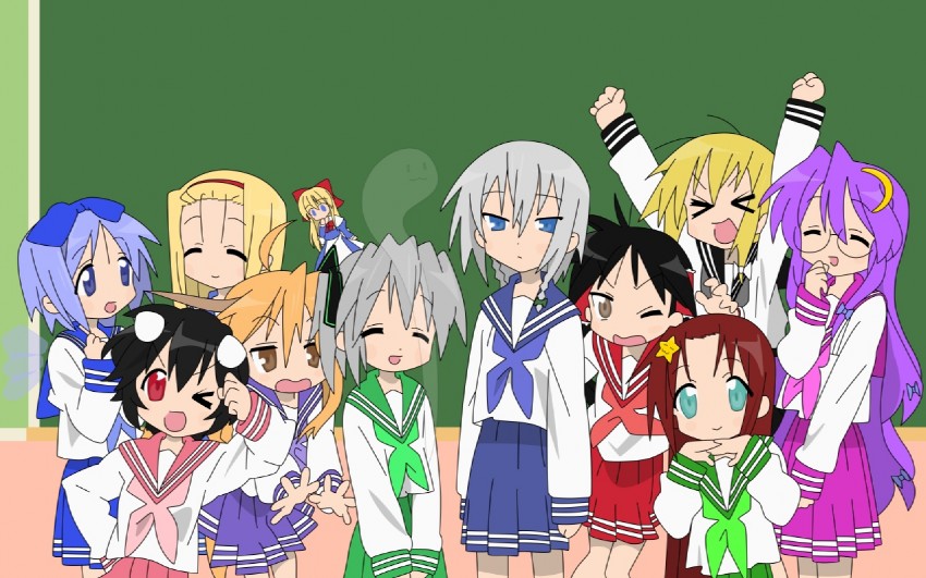 hakurei reimu, kirisame marisa, izayoi sakuya, konpaku youmu, cirno, and 16 more (touhou and 1 more)