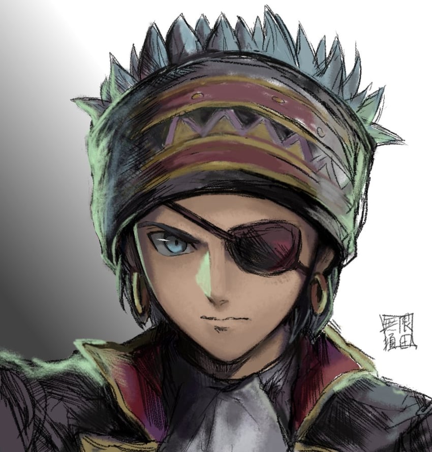 camus (dragon quest and 1 more) drawn by mugen_no_sudadokei